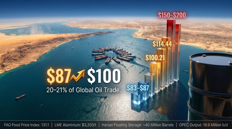 Brent Could Hit $100 as Hormuz Crisis Flares