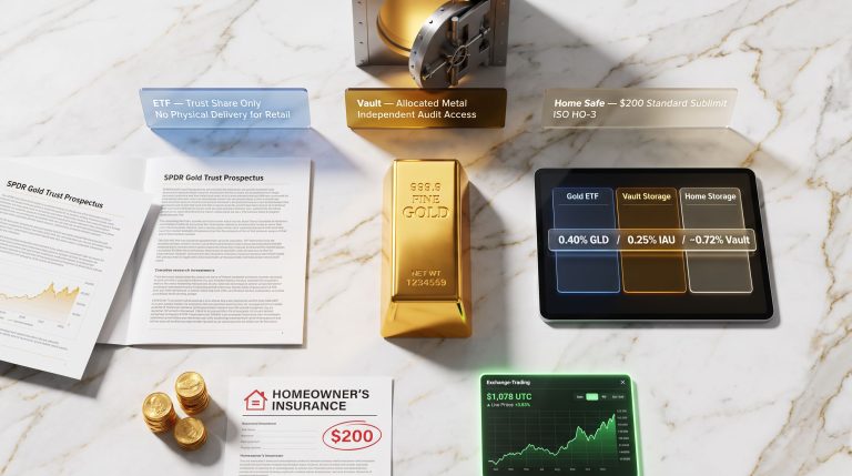 Vault Storage vs Gold ETFs: Key Differences