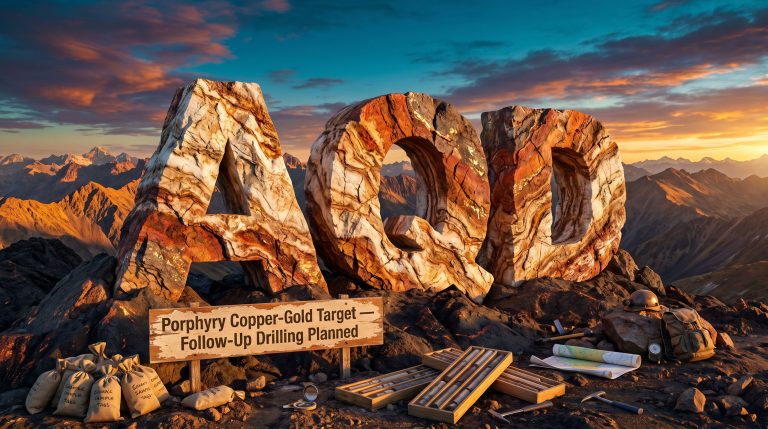 Ausquest Ltd-AQD-AQD porphyry copper-gold target drilling