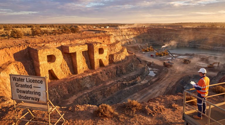 Rumble Resources Ltd-RTR-RTR open-pit mine dewatering operation