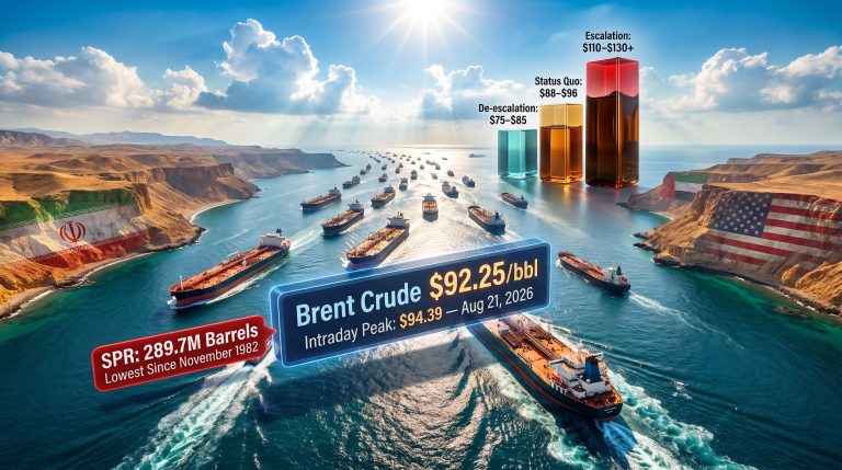 Brent Crude Above $90: US Sanctions on Iran Impact