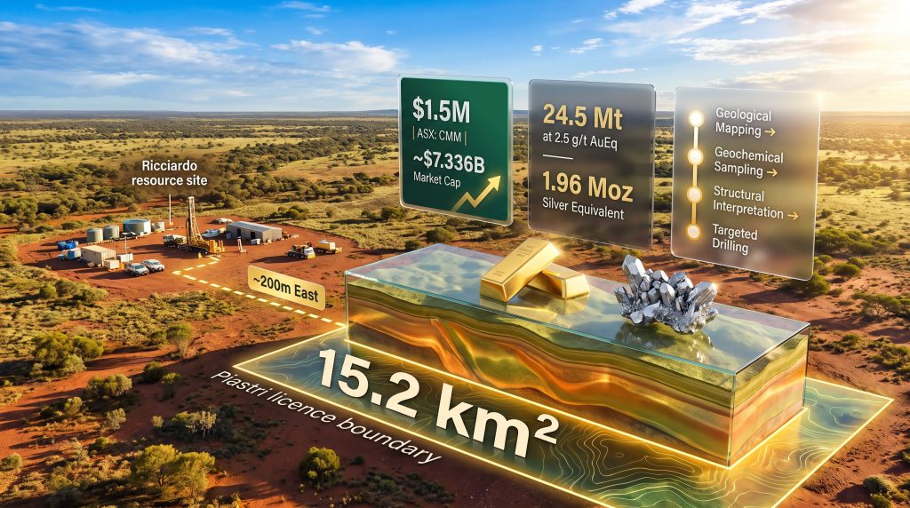 Capricorn Metals Acquires Piastri Gold Project in WA