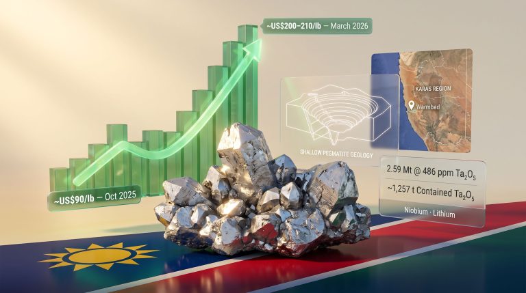 Swanson Tantalum Project Namibia: Key Facts 2026