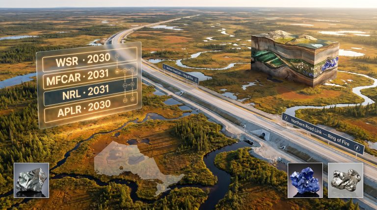 Ontario Ring of Fire Road Network: Access & Minerals