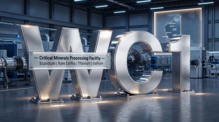 West Cobar Metals Ltd-WC1-WCT critical minerals processing facility interior