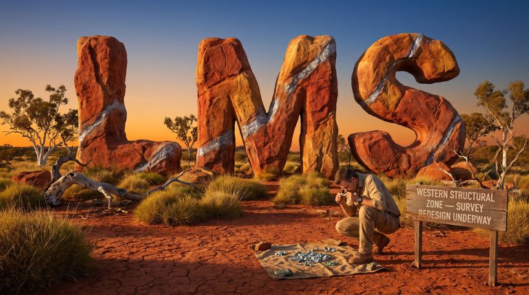 Litchfield Minerals Ltd-LMS-Primary keyword outback landscape with LMS rock letters