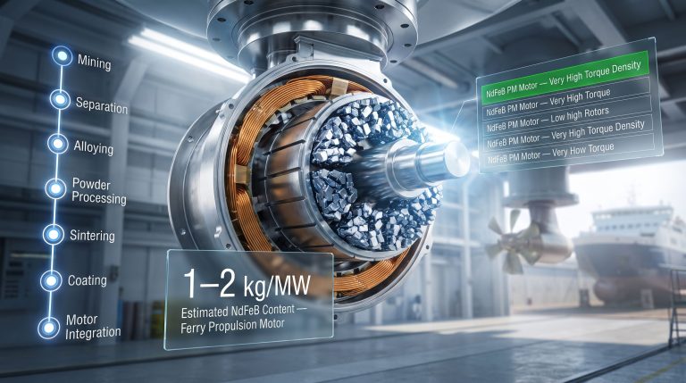 Electric Ship Propulsion: Rare Earth Elements Explained