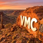 Venus Metals Corporation Ltd-VMC-VMC drilling site in desert canyon