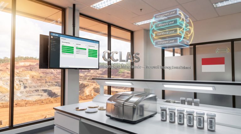 Hengjaya Mine CCLAS LIMS: Nickel Lab Data Management