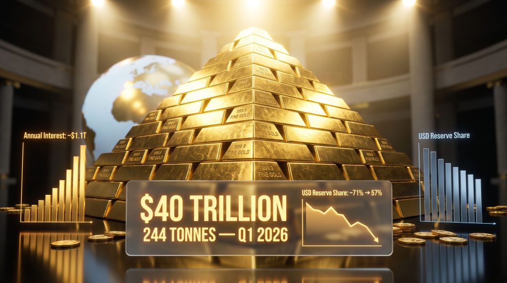 US Debt Crisis Drives Record Gold Buying in 2026