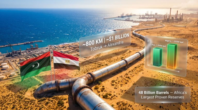 Libya Egypt Oil Pipeline Agreement: 2026 Update