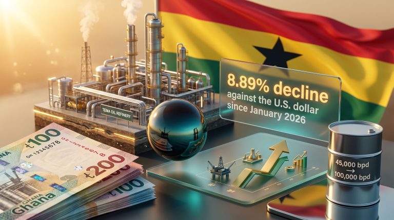 Ghana Cedi Payments for Local Crude: Key Facts