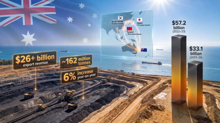 NSW Coal Exports Surge as Asian Demand Booms