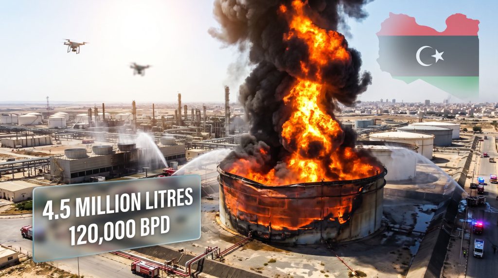 Libya Drone Attacks on Zawiya Refinery: 2026 Crisis