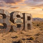 Bison Resources Ltd-BSR-BCR airborne geophysical survey desert scene