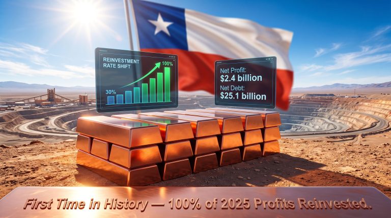 Chile Reinvests All Codelco Profits: Historic Policy Shift