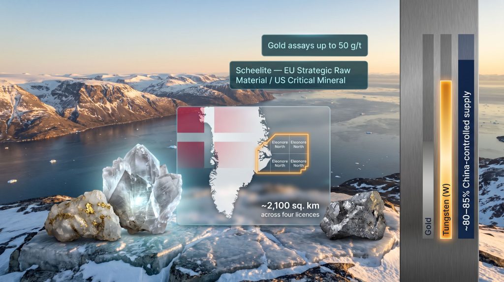 GreenX Metals Eleonore North Gold & Tungsten Licences