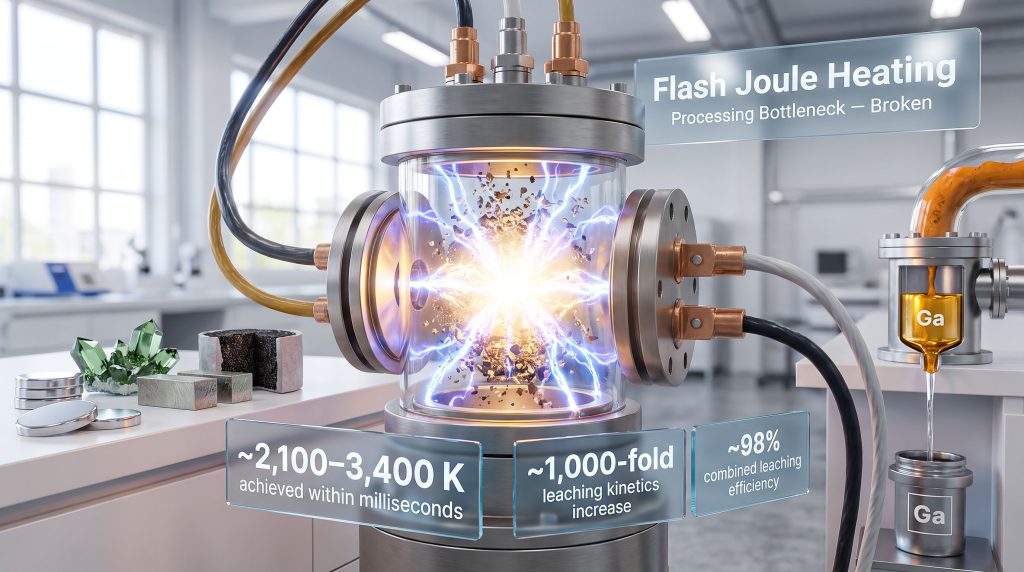 Flash Joule Heating for Critical Metals Processing