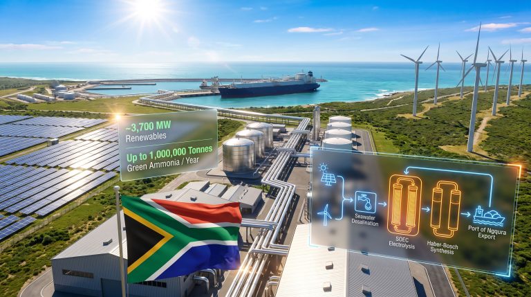 Hive Hydrogen Coega: Green Ammonia Export Project