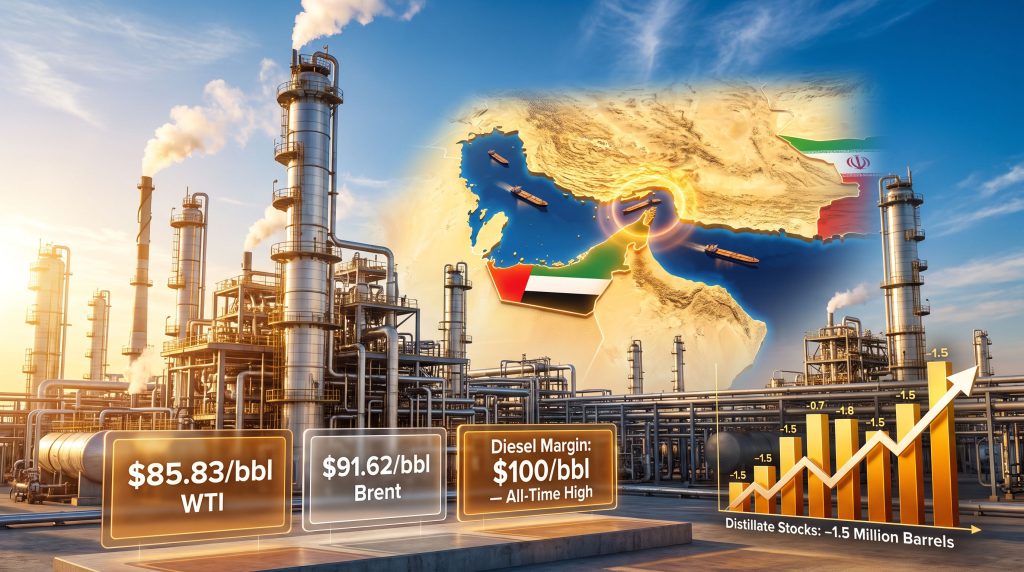 Oil Gains as Refinery Demand Surges: Key Drivers