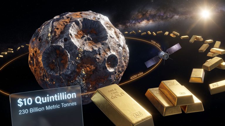 Asteroid Gold Mining Economics: Wealth vs. Real Profit