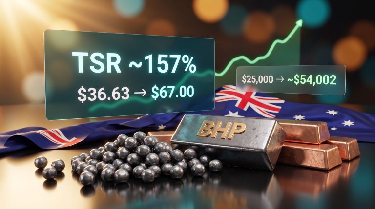 BHP Shares Return Over 5 Years: Total Gains