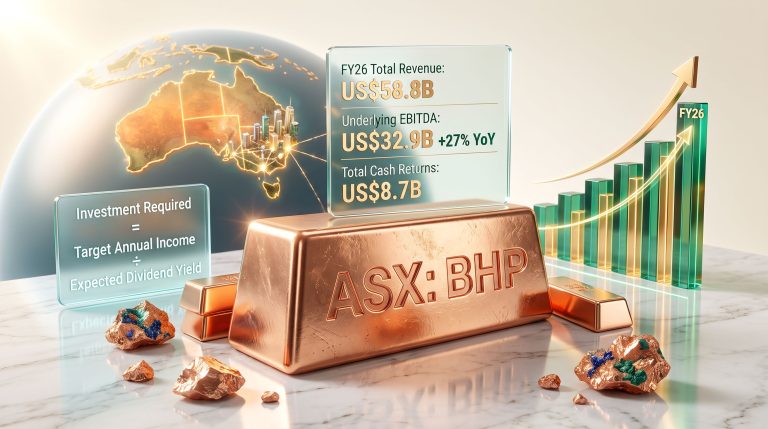 BHP Shares for Passive Income: How Much to Invest