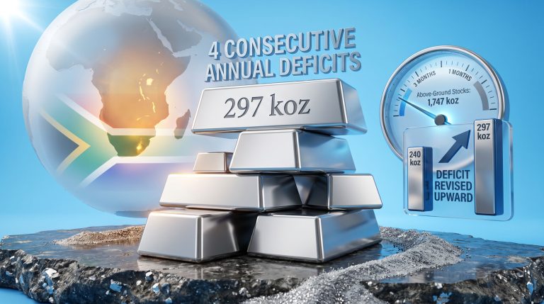Platinum Deficit Deepens Despite Falling Demand 2026