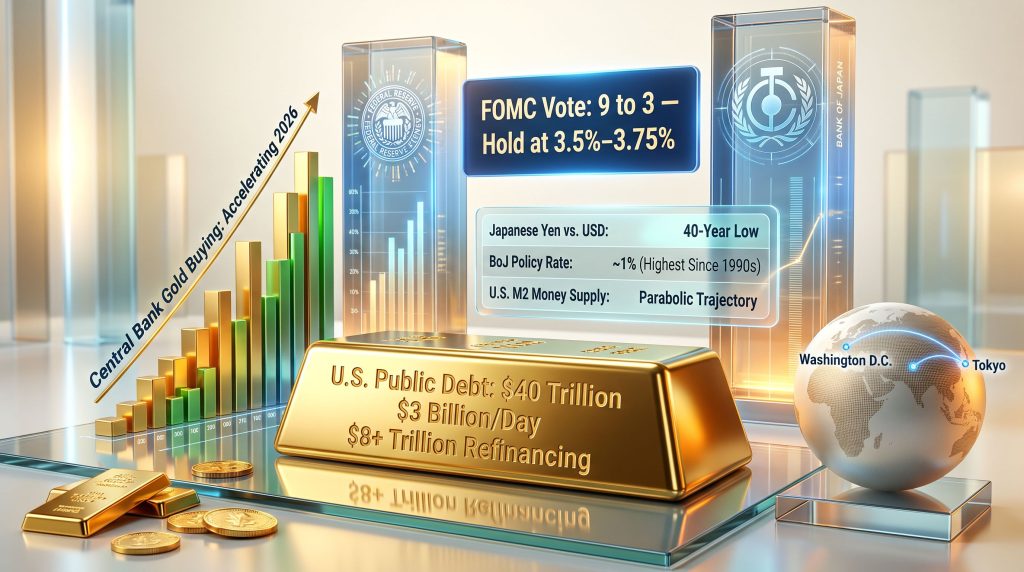 BoJ and Fed Made Gold Obvious: Here's Why