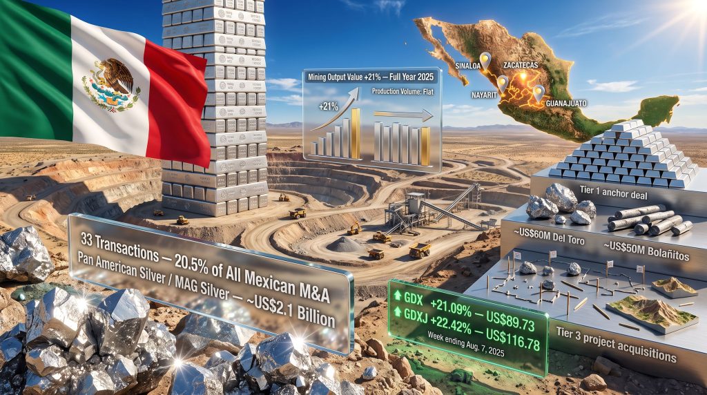 Mining M&A in Mexico: 2025 Deal Surge & Trends