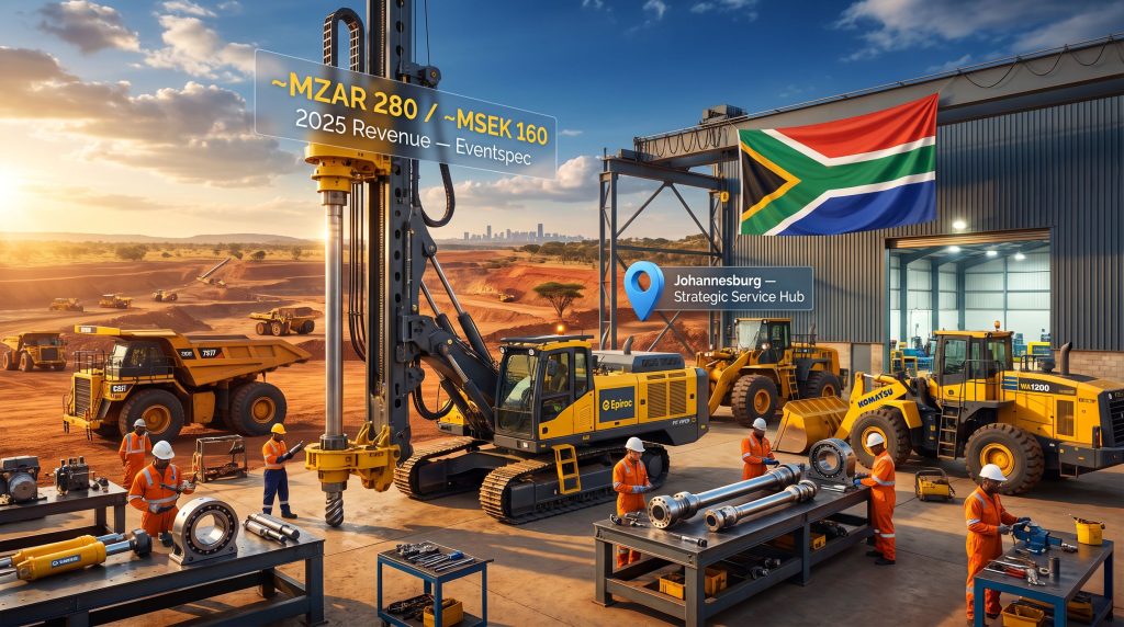 Epiroc Acquires Eventspec: African Mining Aftermarket