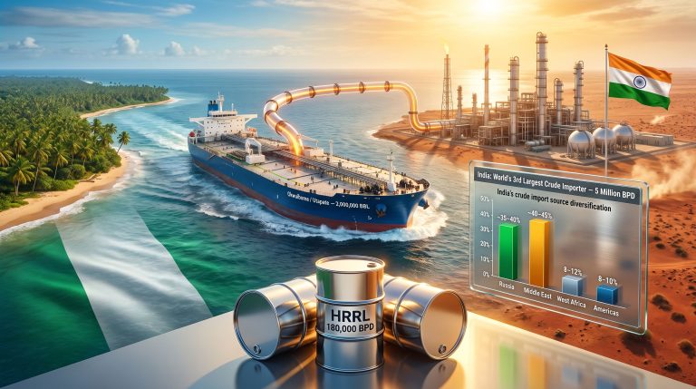 HPCL Buys West Africa Crude for Rajasthan Refinery