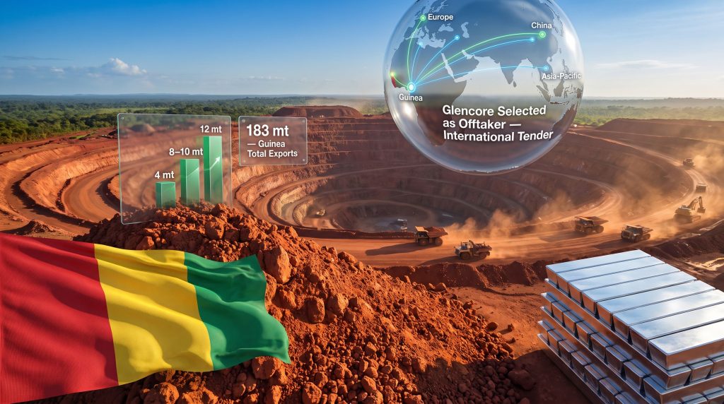 Guinea Selects Glencore as Nimba Bauxite Offtaker
