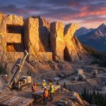 ELK Range Mining Ltd-ELK-ELK diamond drilling mountain exploration site