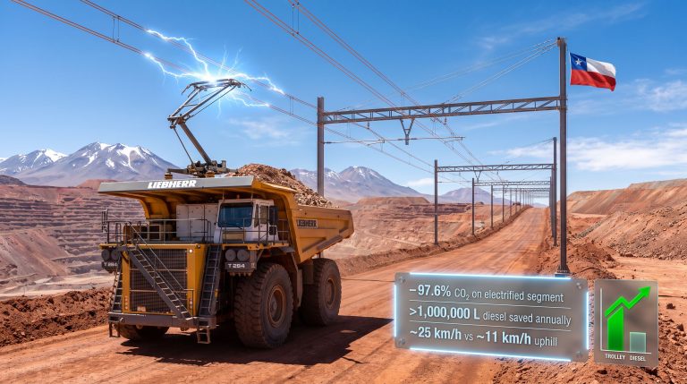 Collahuasi Trolley Assist: Mining's Green Haulage Leap