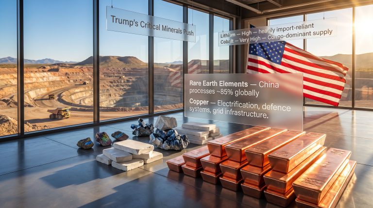 Trump Critical Minerals Push With Mining Executives