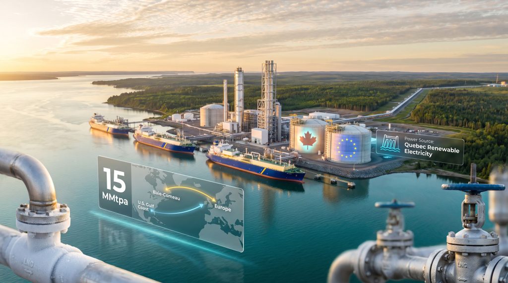 Kino Aski Marinvest Canadian LNG Project for Europe