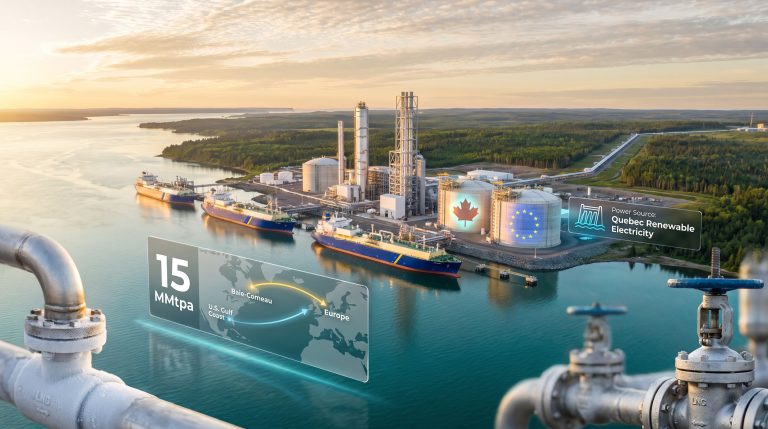 Kino Aski Marinvest Canadian LNG Project for Europe