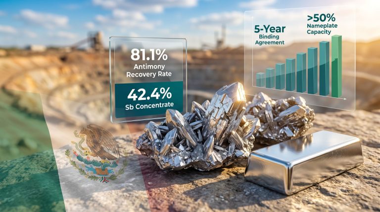 EV Resources Antimony Offtake Agreement in Mexico