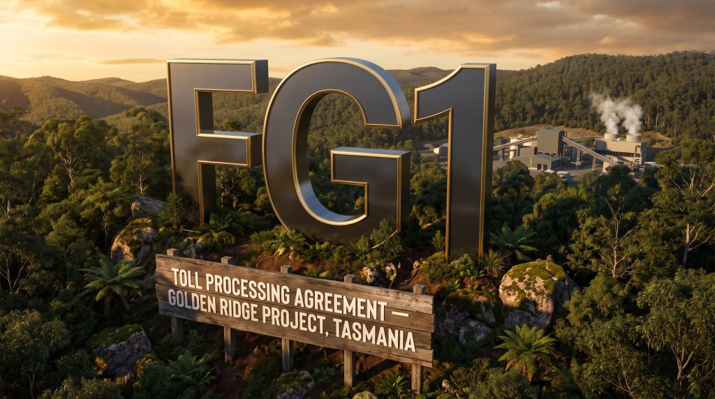 FLYNN Gold Ltd-FG1-FG1 Golden Ridge Project Tasmania site