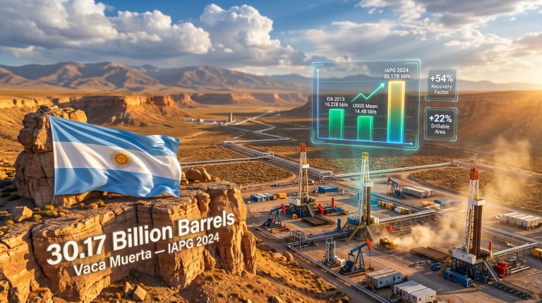 Argentina Vaca Muerta Oil Estimate: 30 Billion Barrels