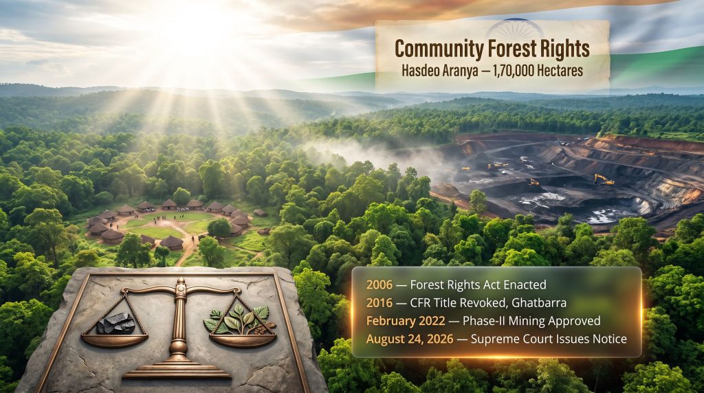PEKB Coal Block Community Forest Rights Case India