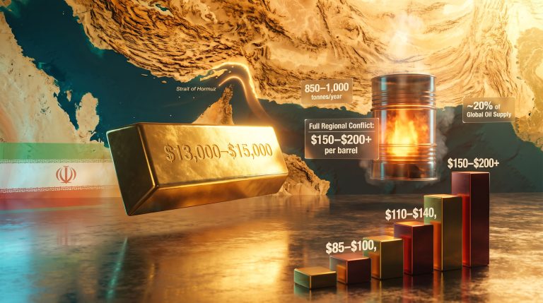 Gold and Oil as War With Iran Escalates: 2026