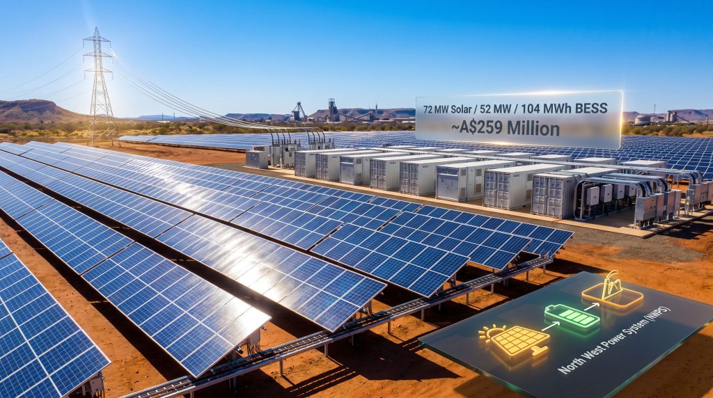 APA Solar BESS Plan for Queensland Mining in 2026