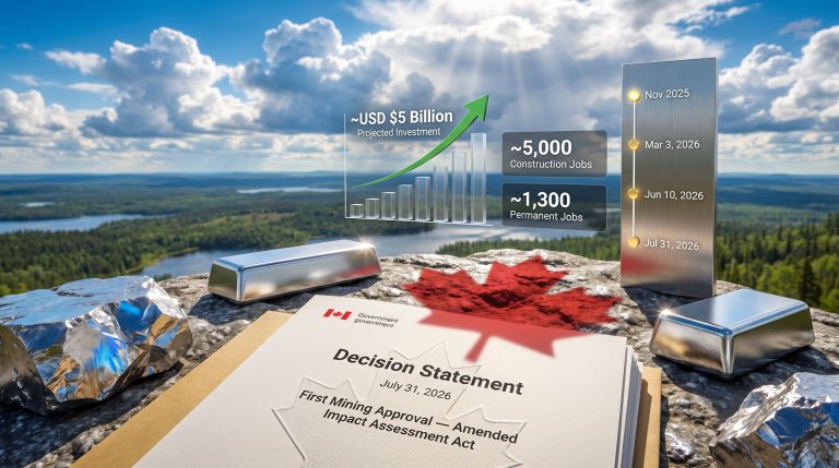 Crawford Nickel Project Wins Federal Approval in Canada