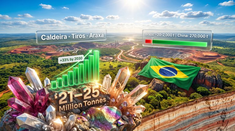 Minas Gerais Rare Earth Supply & Demand Outlook