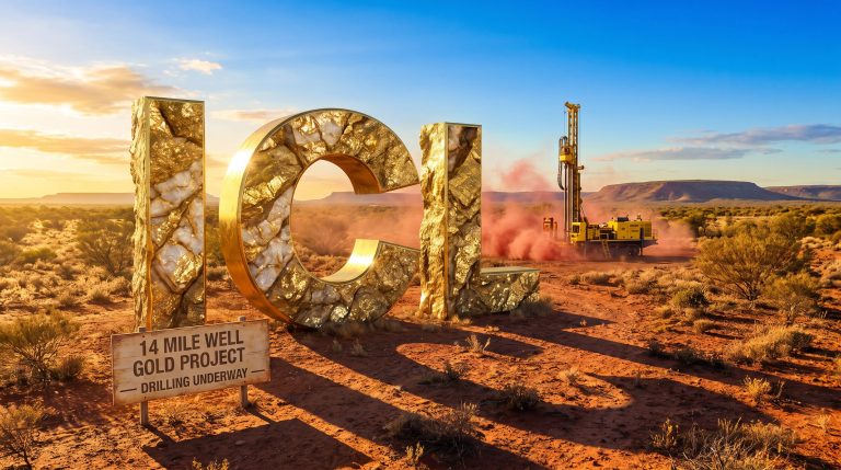 Iceni Gold Ltd-ICL-ICL gold project drilling in desert