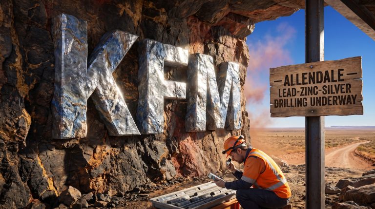 Kingfisher Mining Ltd-KFM-KFM Allendale lead-zinc-silver drilling scene