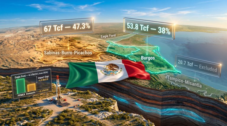 Mexico Shale Options: Two Basins for Gas Development