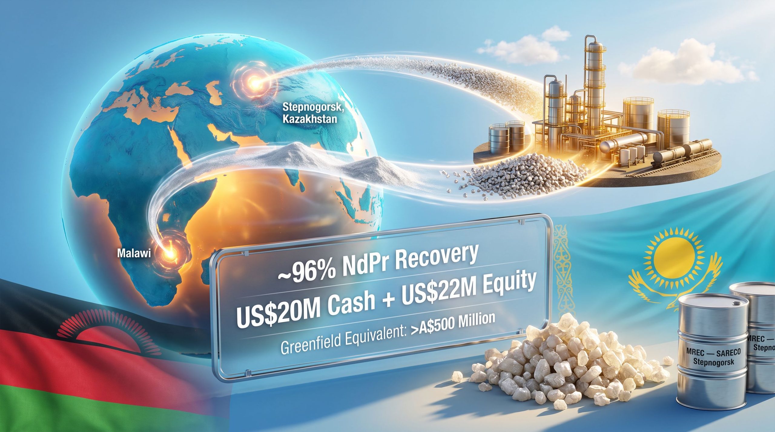 Lindian SARECO: Kazakhstan Rare Earths Processing Plant